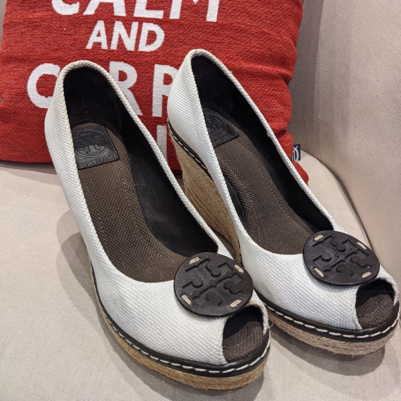 Tory Burch Espadrille Wedges - Picture 4 of 4